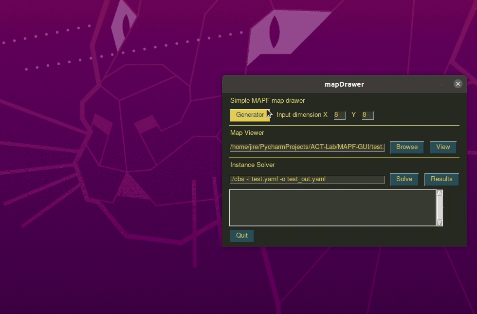 MAPF GUI